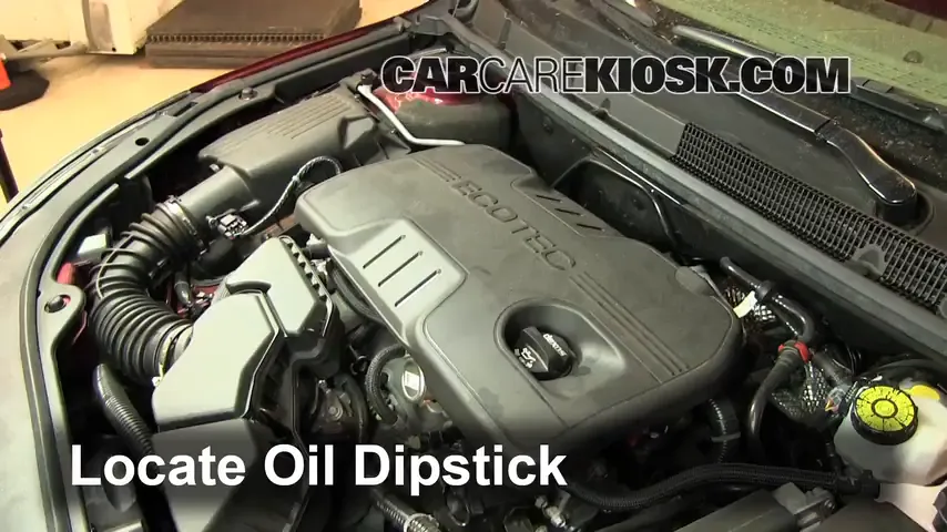 2011 Buick LaCrosse CX 2.4L 4 Cyl. Oil Check Oil Level